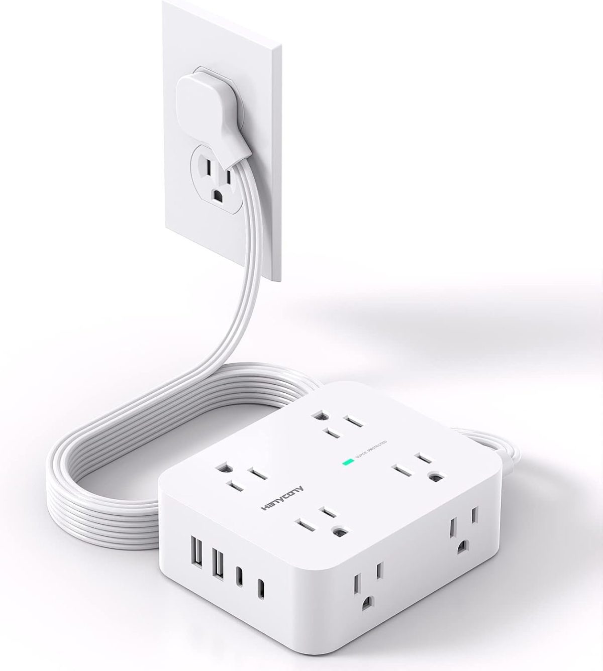 Surge Protector Power Strip - Image 1